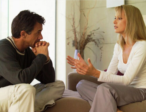 couple communicating Couple Communicating